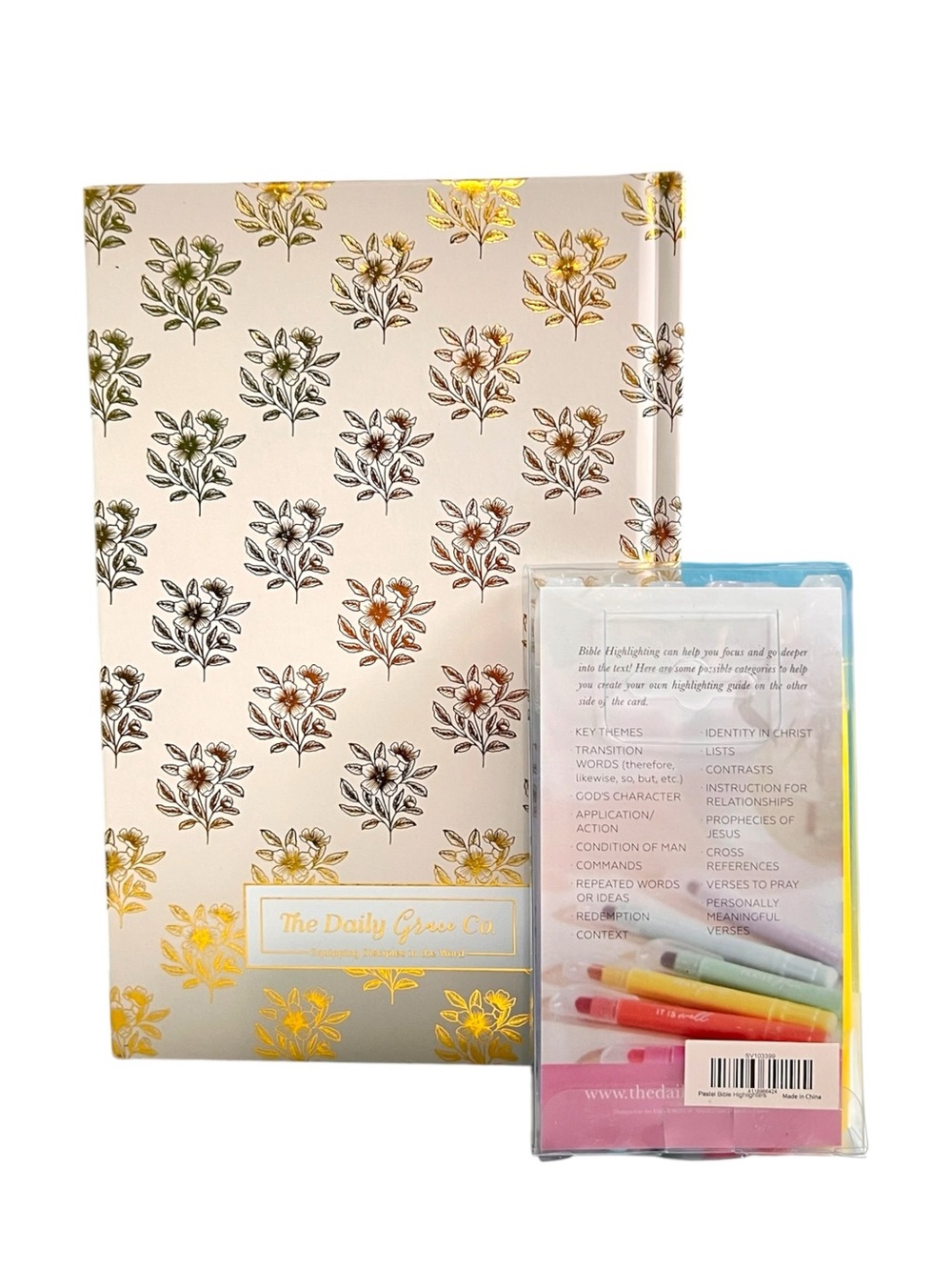 The Daily Grace Co New Morning New Mercies Daily Journal 6 Bible Highlighters - Picture 2 of 5